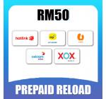 Mobile Prepaid Topup RM50